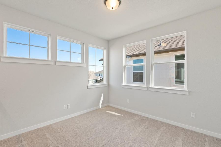 Spacious, unfurnished interior of a new home in Flora, Hutto (Image 29).