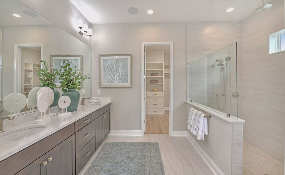 Furnished interior view inside a new home in Middlebourne, St. Johns (Image 13). Furnished interior view inside a new home in Middlebourne, St. Johns (Image 13).