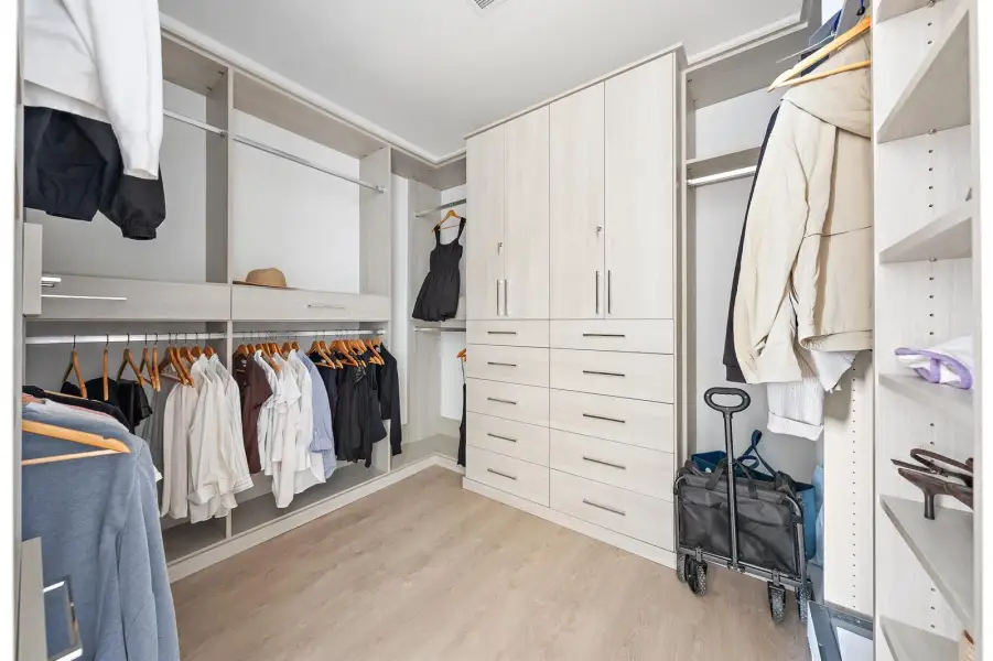Primary Walk-In Upgraded Closet Primary Walk-In Upgraded Closet