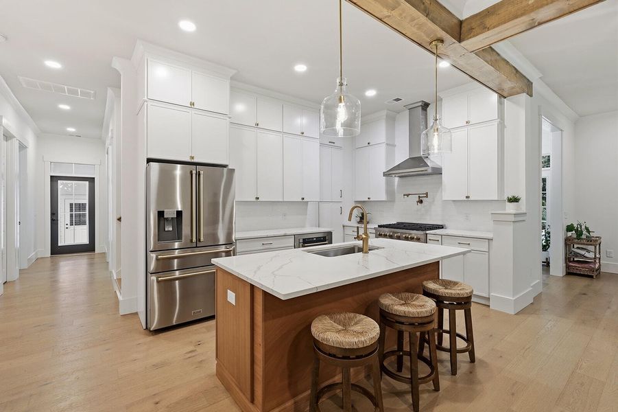 Furnished interior view inside a new home in , Seabrook (Image 15).