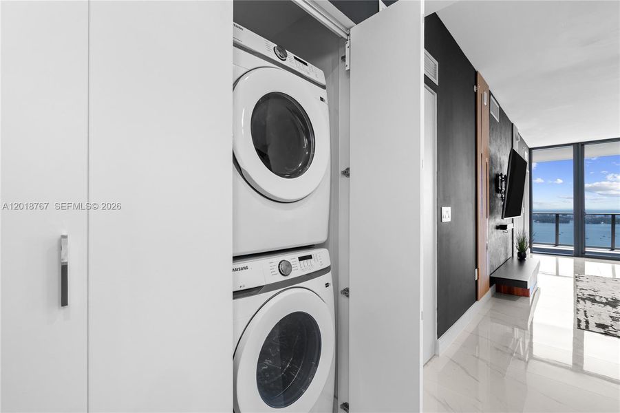 Furnished interior view inside a new home in , Miami (Image 5).