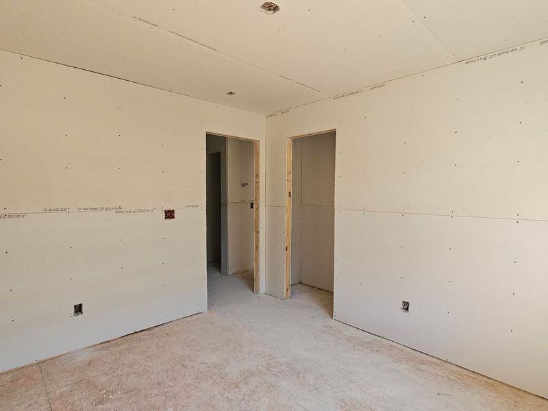 In-progress construction of a new home in Springvale, Fuquay Varina, NC (Image 42).