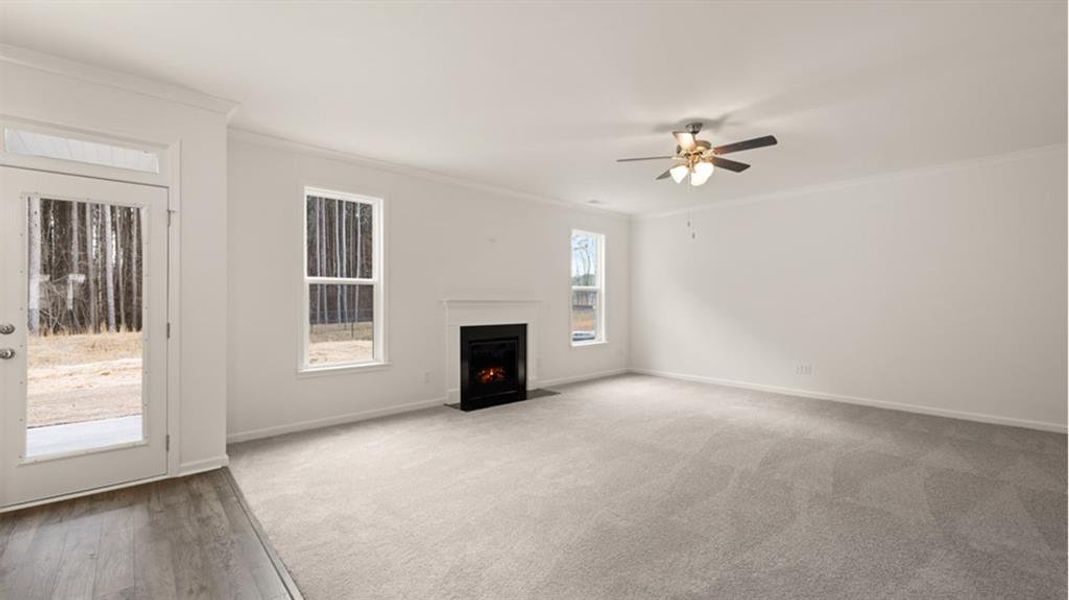 Spacious, unfurnished interior of a new home in Wildwood, Covington (Image 23). Spacious, unfurnished interior of a new home in Wildwood, Covington (Image 23).