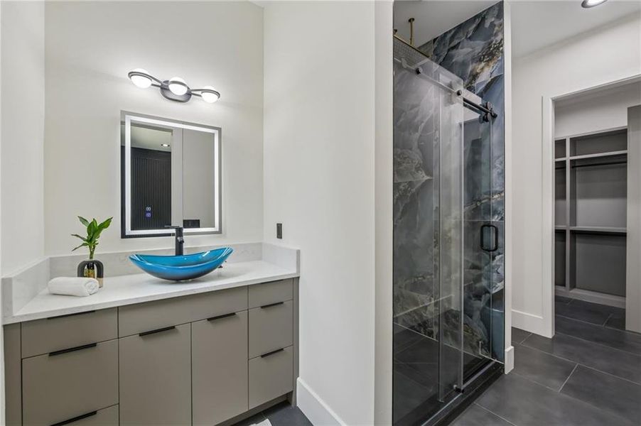Furnished interior view inside a new home in , Hoschton (Image 19).