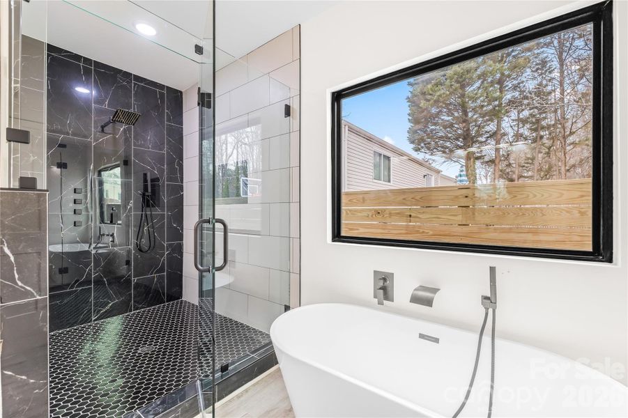 Furnished interior view inside a new home in , Charlotte (Image 16).