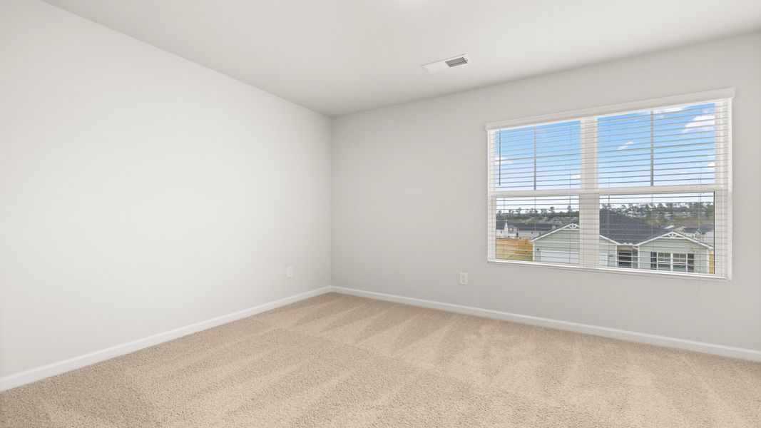 Representative unfurnished interior of a home built from the Halton by D.R. Horton in Highland Hills, Graniteville (Image 27).