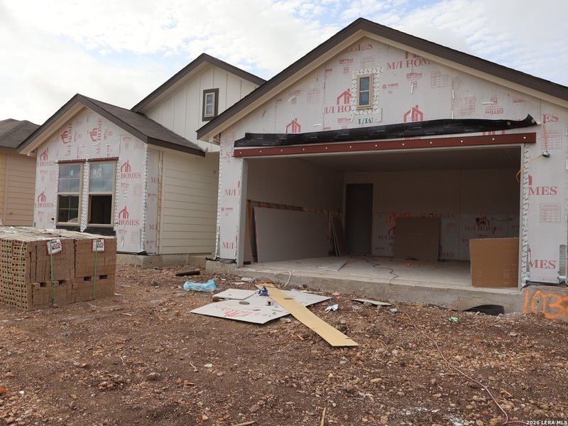 In-progress construction of a new home in Greenspoint Heights, Seguin, TX (Image 18).