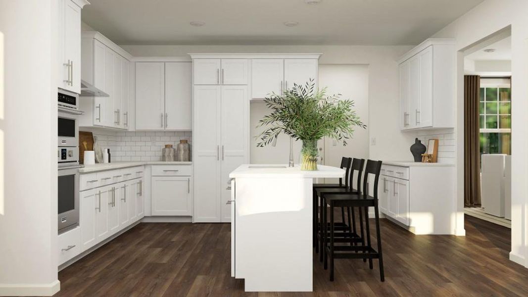 Furnished interior view inside a new home in Deer Valley, Canton (Image 2).