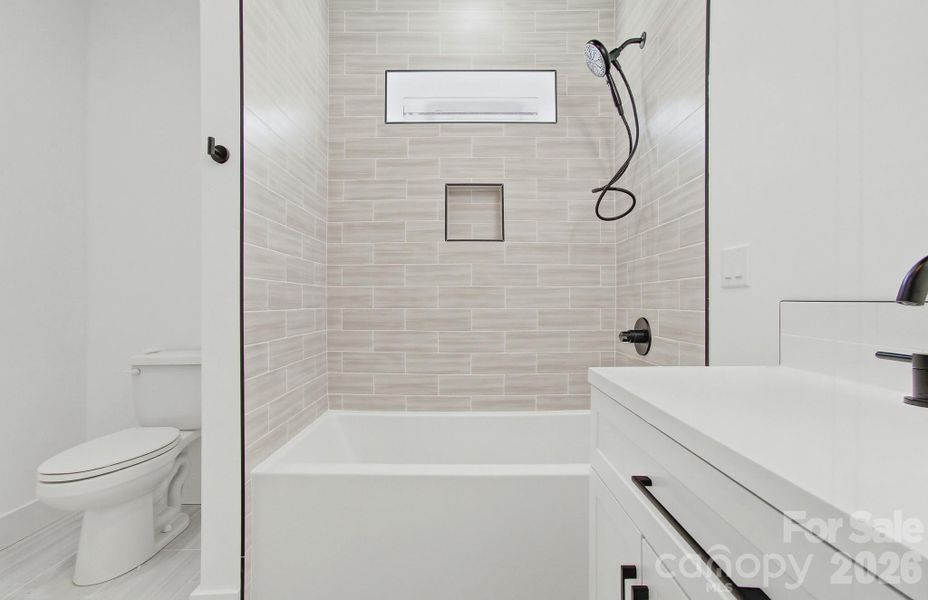 Furnished interior view inside a new home in , Hendersonville (Image 16).