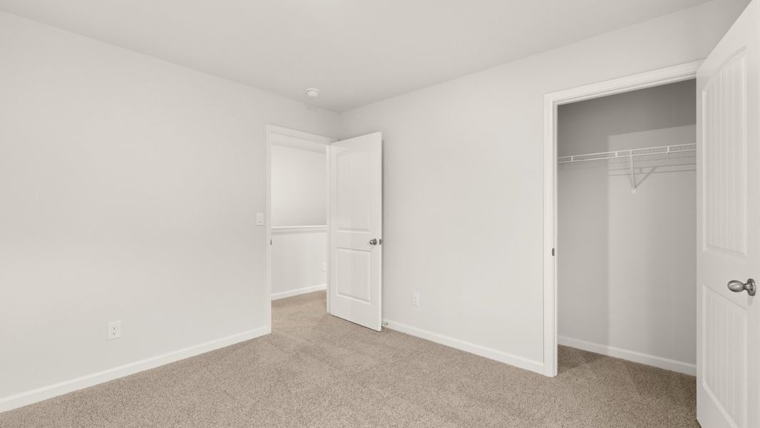 Representative unfurnished interior of a home built from the Hayden by D.R. Horton in Hamptons at Riverwood South, Dallas (Image 30).