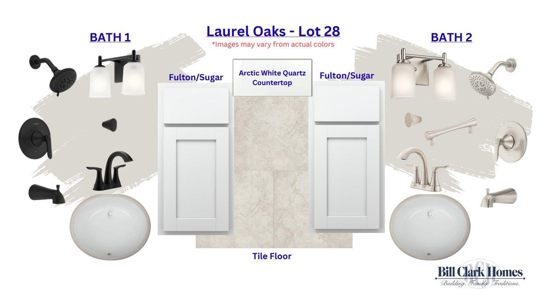 Sample of building materials used in homes in Laurel Oaks, Greenville (Image 3).