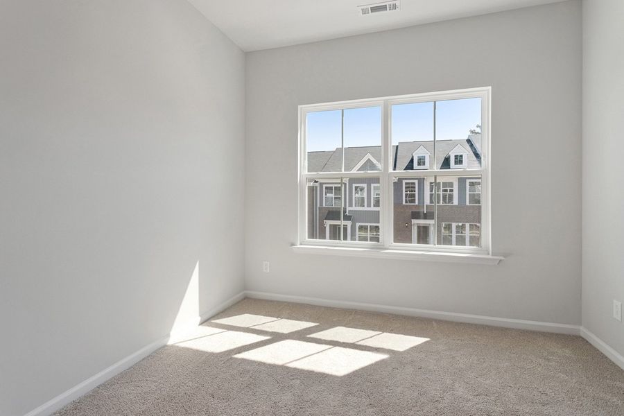 Spacious, unfurnished interior of a new home in Renaissance at White Oak, Garner (Image 21). Spacious, unfurnished interior of a new home in Renaissance at White Oak, Garner (Image 21).
