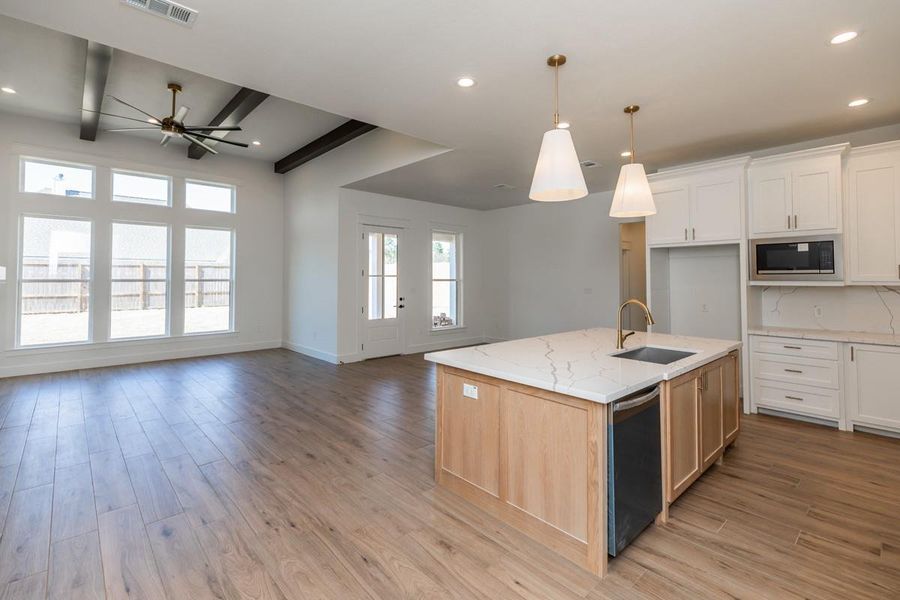 Furnished interior view inside a new home in , Lumberton (Image 8).