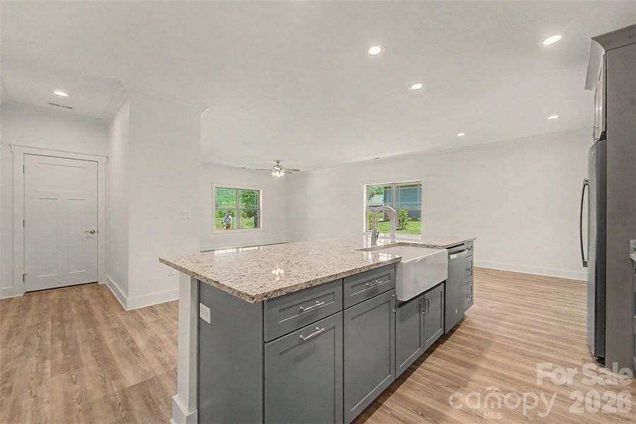 Furnished interior view inside a new home in , Waynesville (Image 9).