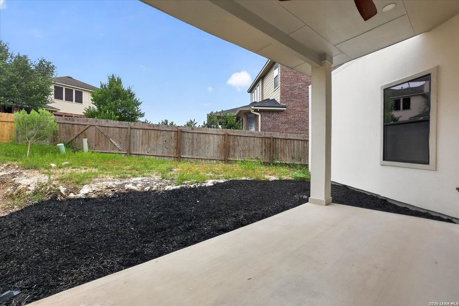 Exterior details and patio area of a home in , San Antonio (Image 27). Exterior details and patio area of a home in , San Antonio (Image 27).