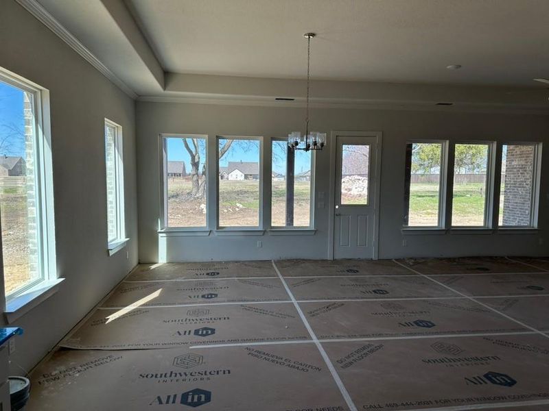 In-progress construction of a new home in Fannin Ranch, Leonard, TX (Image 16).