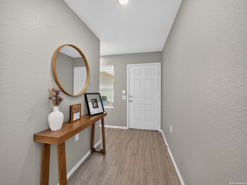 Furnished interior view inside a new home in Mission del Lago, San Antonio (Image 9).