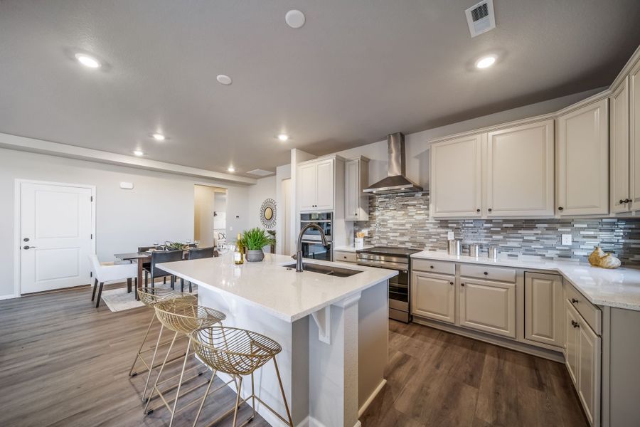 Furnished interior view inside a new home in The Reserve at Green Valley Ranch, Aurora (Image 3).