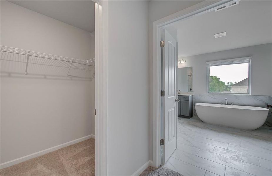 Spacious, unfurnished interior of a new home in Cambria at Traditions, Hampton (Image 11).