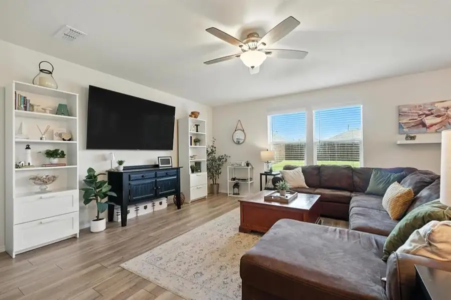 Furnished interior view inside a new home in Verandah, Royse City (Image 16). Furnished interior view inside a new home in Verandah, Royse City (Image 16).
