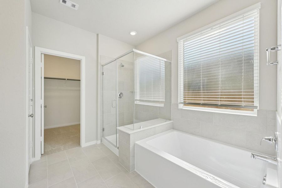 Furnished interior view inside a new home in Riviera Pines - Classic Series, Huffman (Image 10).