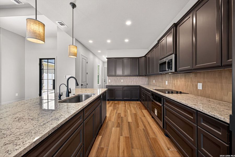 Furnished interior view inside a new home in Boehme Ranch, Castroville (Image 9).
