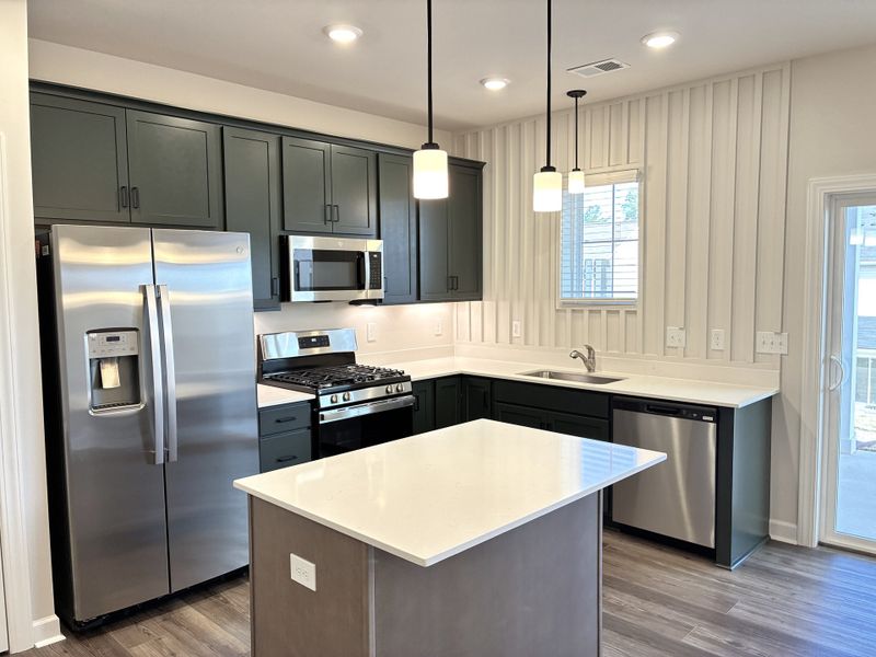 Furnished interior view inside a new home in Holly Ridge, Greenville (Image 5). Furnished interior view inside a new home in Holly Ridge, Greenville (Image 5).