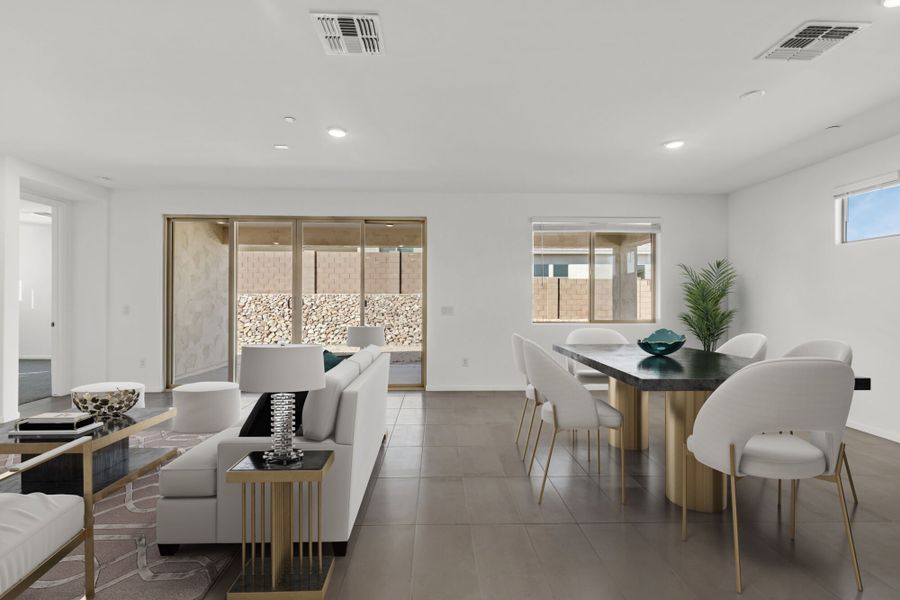 Furnished interior view inside a new home in Cantabria at Rincon Knolls, Vail (Image 5).