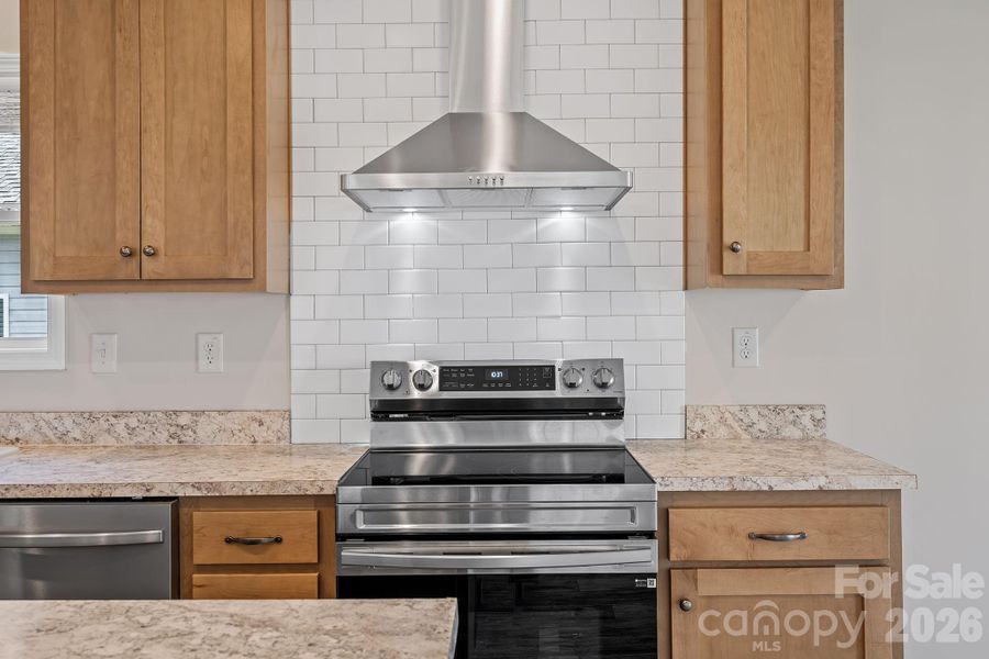 Close-up of interior finishes inside a home in , Asheville (Image 17).