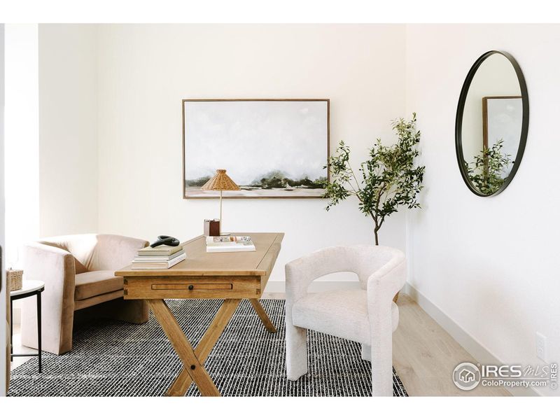 Furnished interior view inside a new home in , Windsor (Image 9).