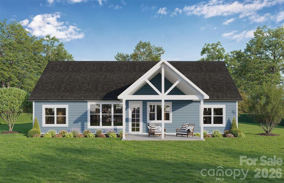 Front exterior of a new home in , Monroe, NC, highlighting curb appeal (Image 4).