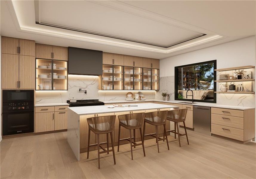 Furnished interior view inside a new home in , Fairburn (Image 15).