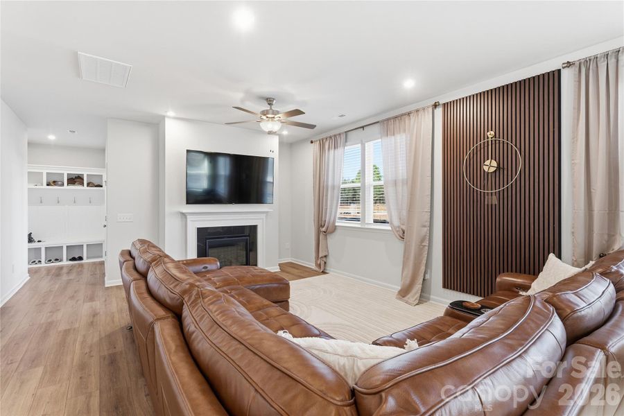 Furnished interior view inside a new home in Clairmont, Charlotte (Image 12).