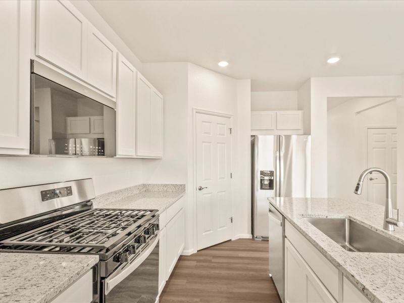 The Pagosa floorplan interior image taken at a Meritage Homes community in Northern Colorado. The Pagosa floorplan interior image taken at a Meritage Homes community in Northern Colorado.