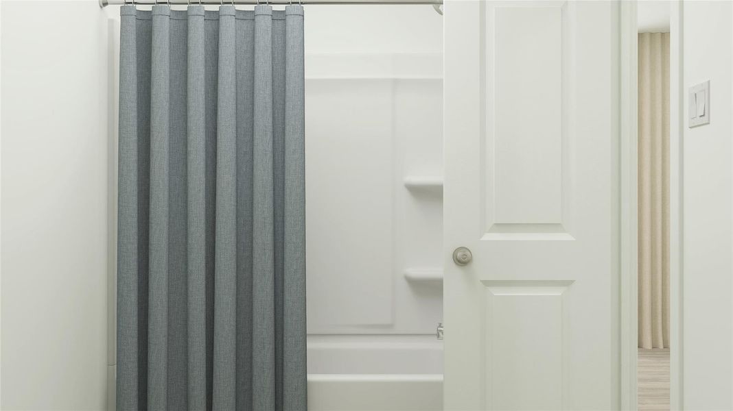 Close-up of interior finishes inside a home in Wharton Lakes, Wharton (Image 18).