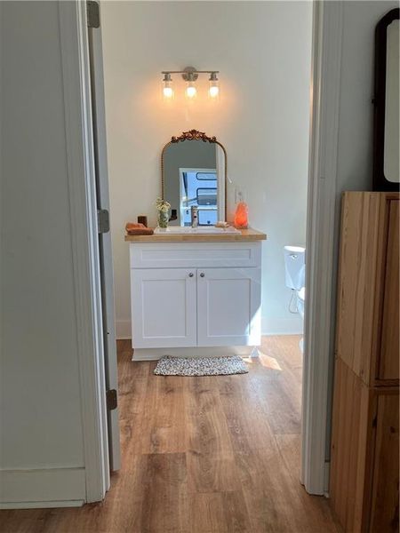 Furnished interior view inside a new home in , Fairmount (Image 8).
