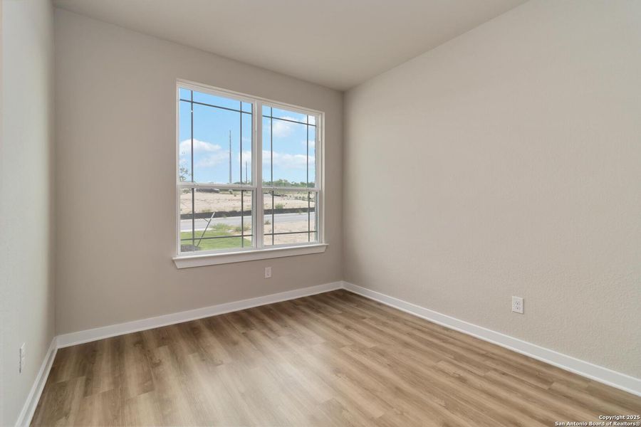 Spacious, unfurnished interior of a new home in Hunters Ranch, San Antonio (Image 23). Spacious, unfurnished interior of a new home in Hunters Ranch, San Antonio (Image 23).