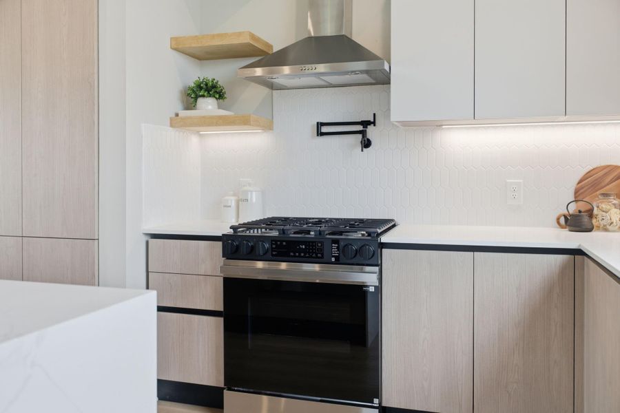 Close-up of interior finishes inside a home in , Houston (Image 21).