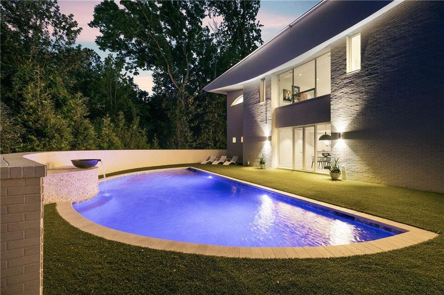 Exterior details and patio area of a home in , Atlanta (Image 3).