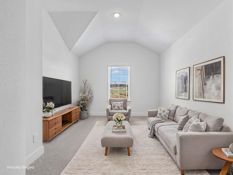 Furnished interior view inside a new home in Kingdom Heights, Rosenberg (Image 16).