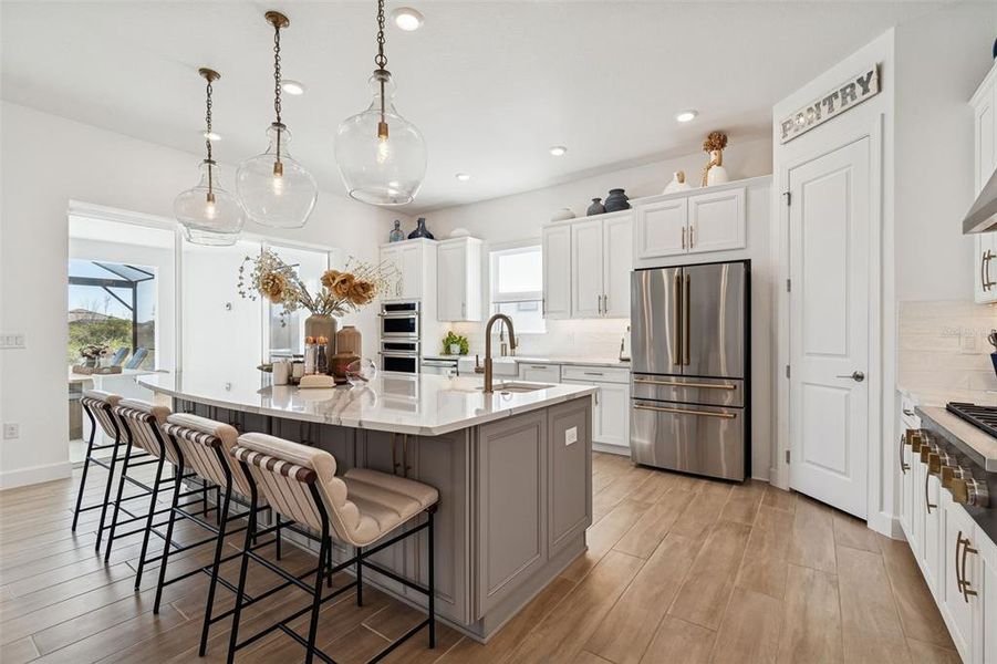 Furnished interior view inside a new home in , Wesley Chapel (Image 59). Furnished interior view inside a new home in , Wesley Chapel (Image 59).