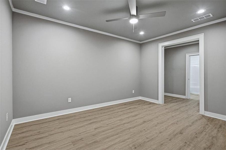 Spacious, unfurnished interior of a new home in Conner Farm, Dawsonville (Image 34).