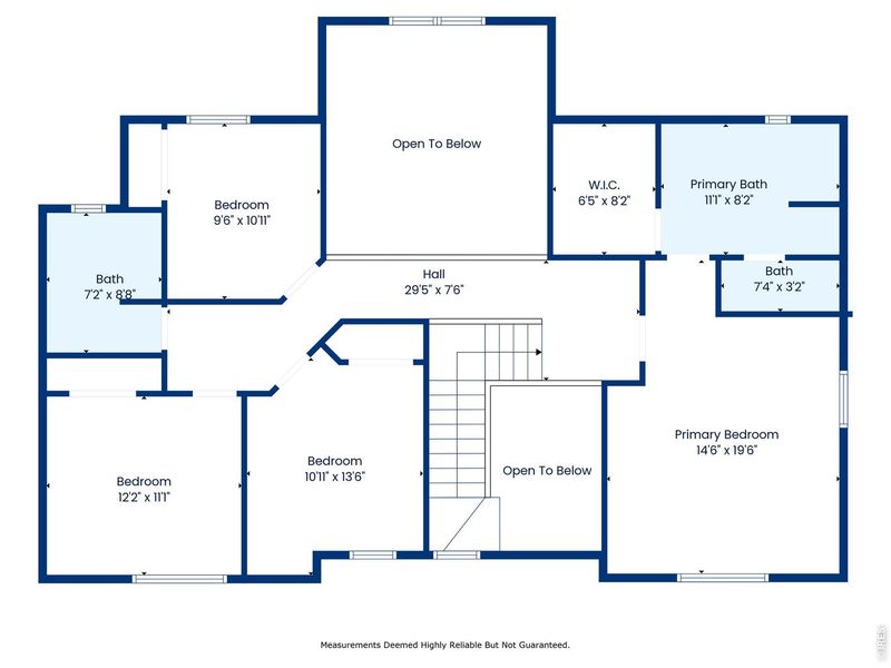 2D floor plan layout of this home in , Denver, CO (Image 6).