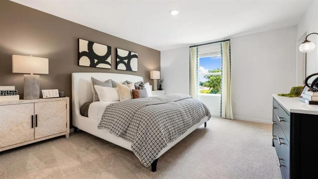 Furnished interior view inside a new home in Skye Ranch Community Group Page, Sarasota (Image 6).