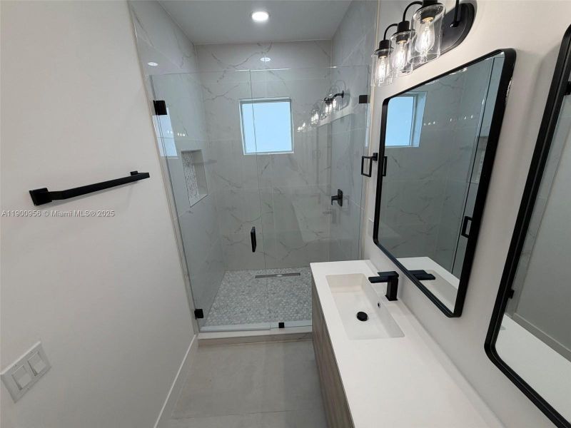 Furnished interior view inside a new home in , Miami (Image 15). Furnished interior view inside a new home in , Miami (Image 15).