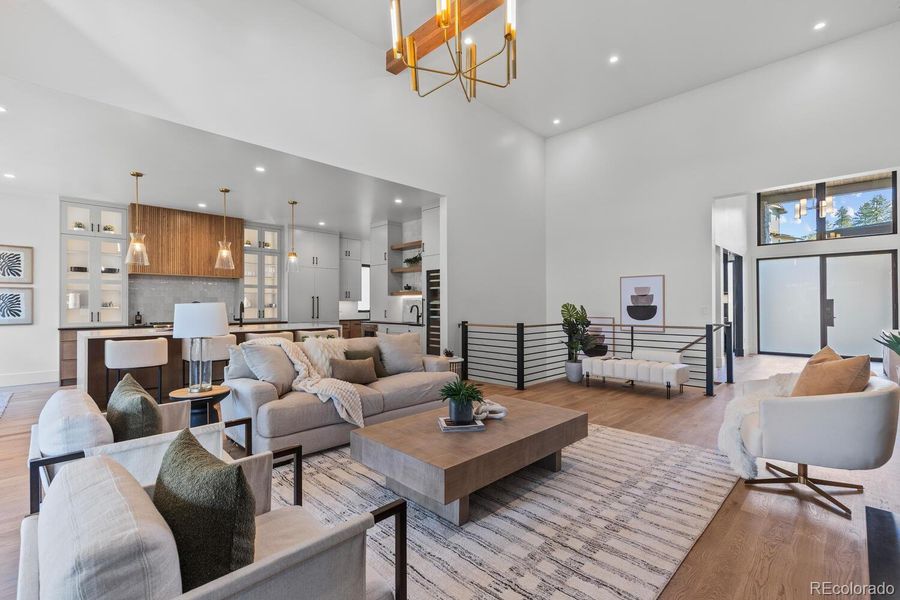 Furnished interior view inside a new home in , Castle Rock (Image 16).