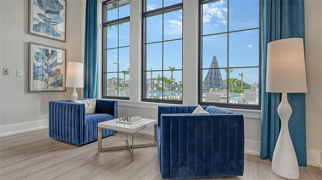 Furnished interior view inside a new home in , Bradenton (Image 31).