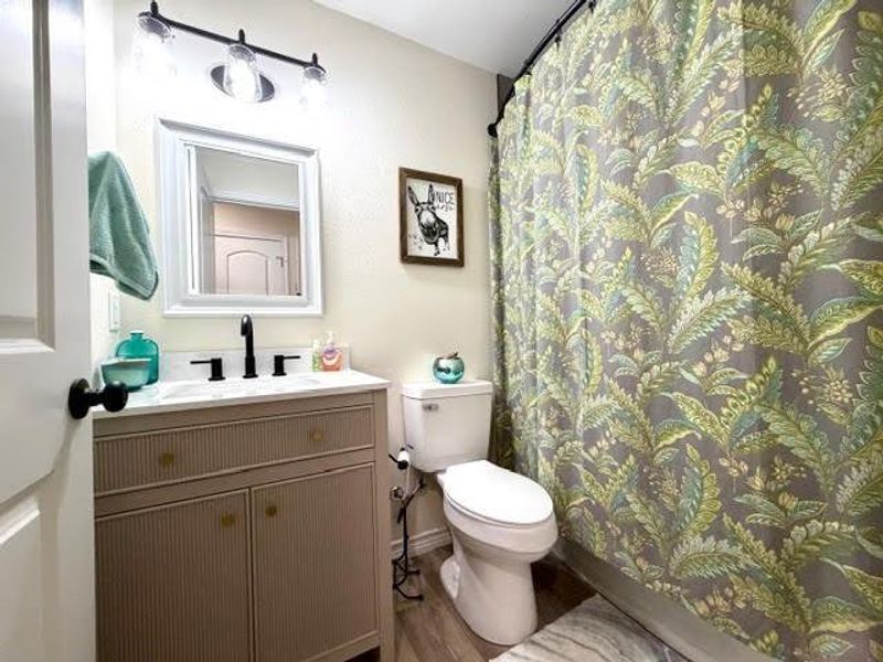 Furnished interior view inside a new home in , Poynor (Image 6).