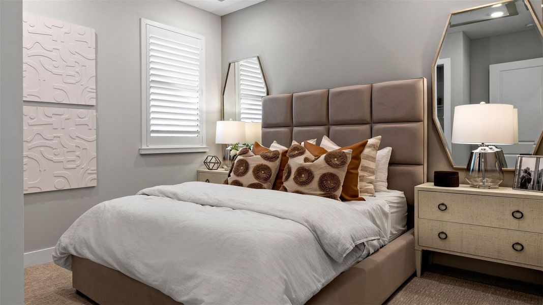 Furnished interior view inside a new home in Cresswind Palm Beach at Westlake, Westlake (Image 27).