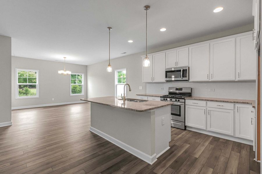 Representative furnished interior of a home built from the Dogwood by Caviness & Cates Communities in Maggie Way, Wendell (Image 102).